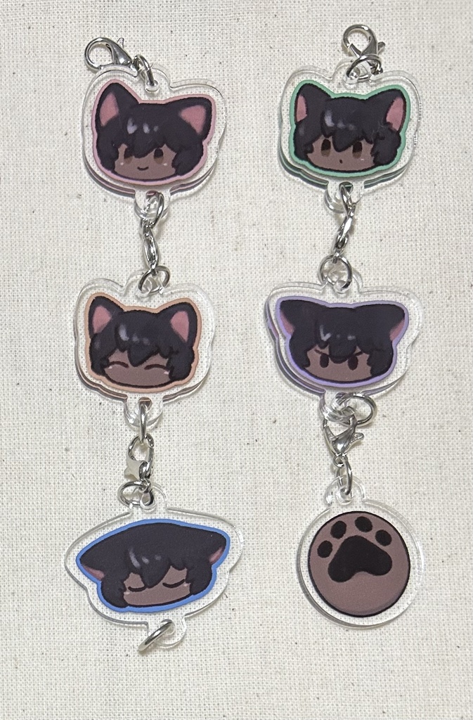 ちみじゅな 繋がるキーホルダー