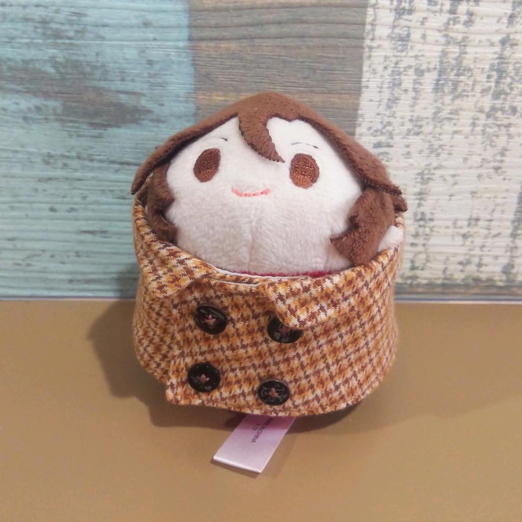 ダブルボタンのポンチョ