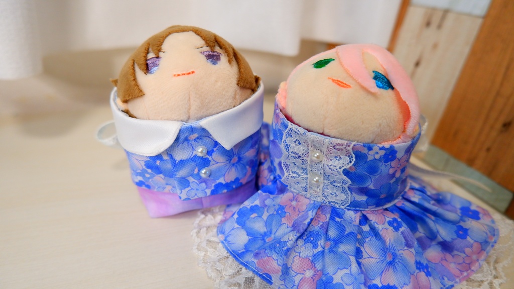 紫陽花のお洋服