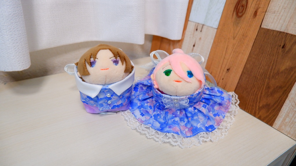 紫陽花のお洋服