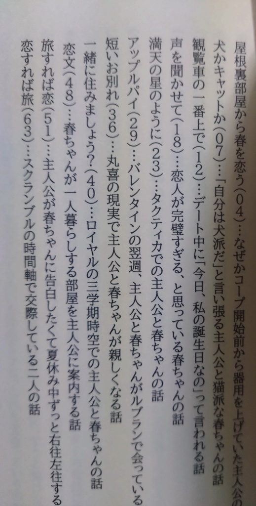 【主春】屋根裏部屋から春を恋う