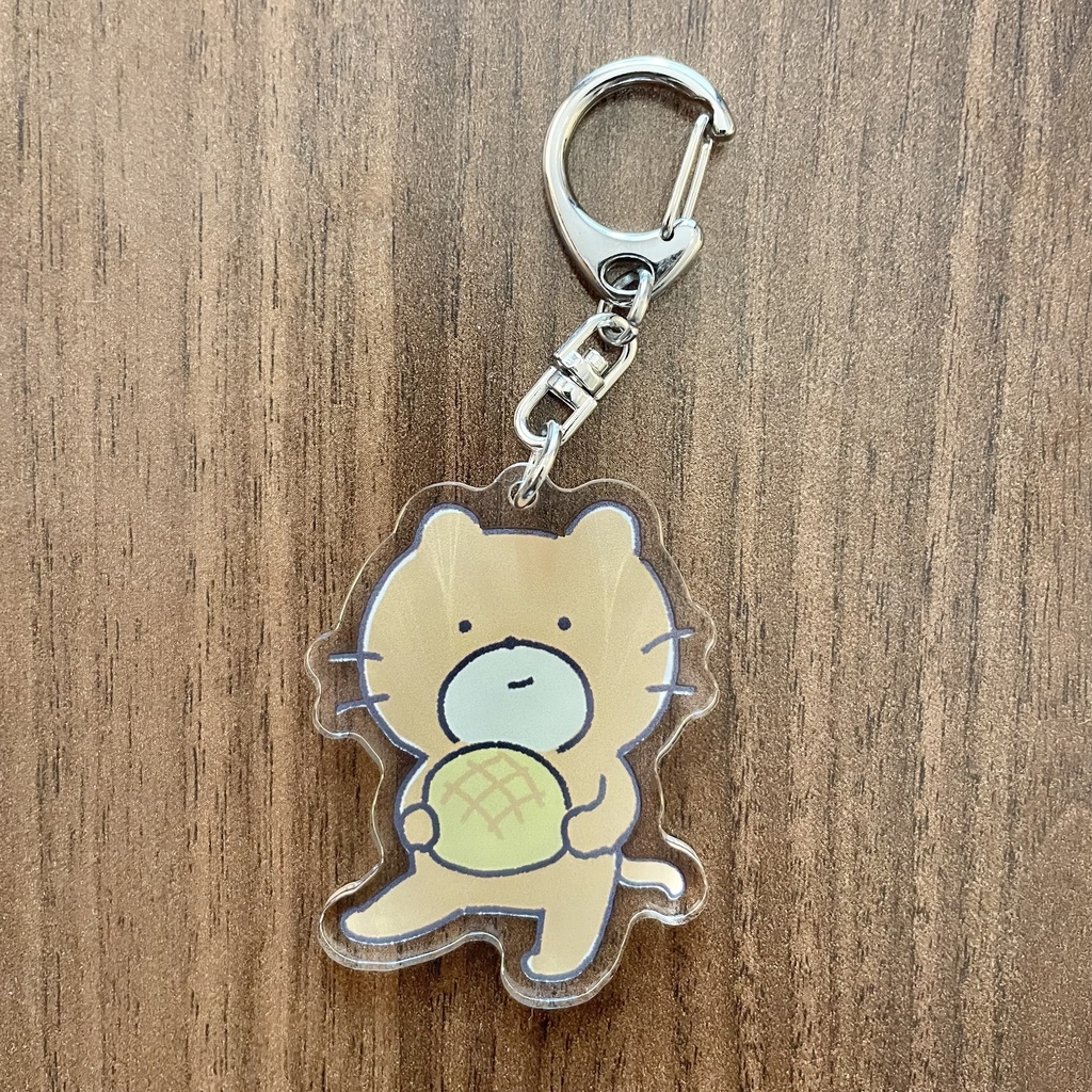 ねこぐまアクリルキーホルダー