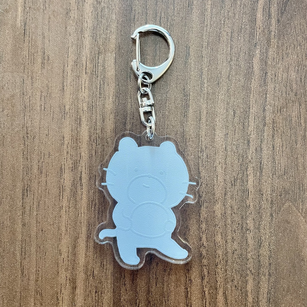 ねこぐまアクリルキーホルダー