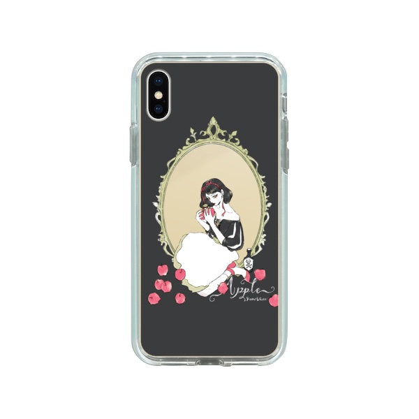 “りんご白雪姫” ミラー スマホケース Bタイプ 【iPhone】