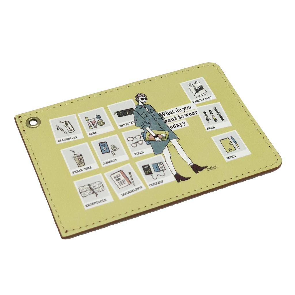 パスケース “今日は何着てどこへ行く?”