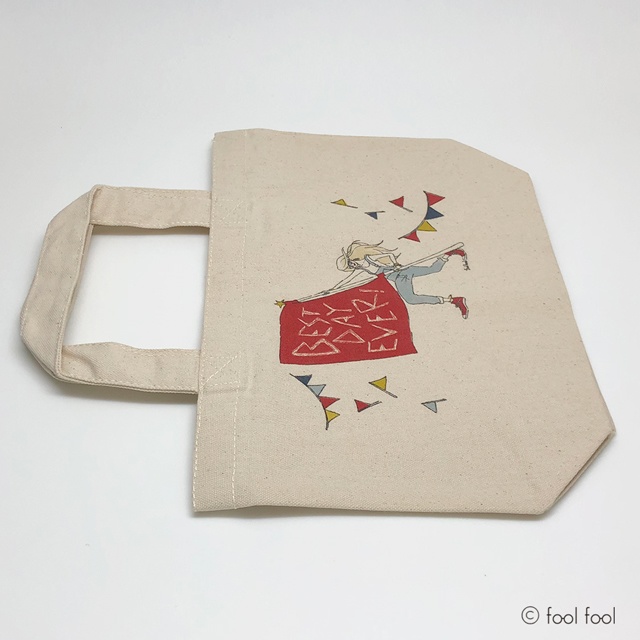 トートバッグ“フラッグガール”