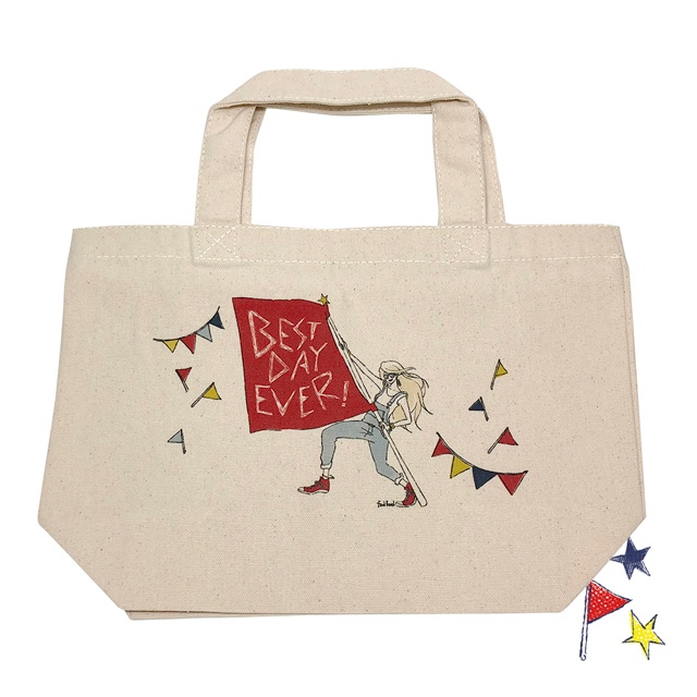 トートバッグ“フラッグガール”