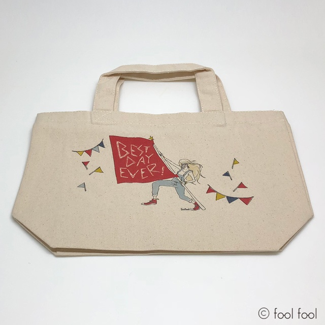 トートバッグ“フラッグガール”