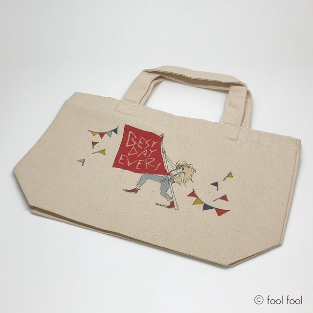 トートバッグ“フラッグガール”