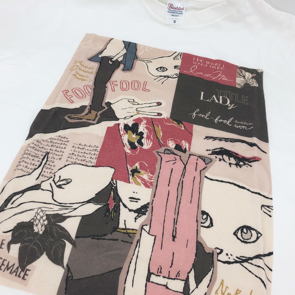Tシャツ“LADyコラージュ”