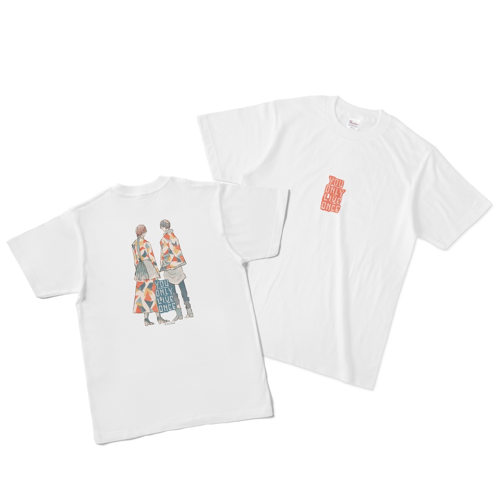 半袖両面Tシャツ【YouOnlyLiveOnce】