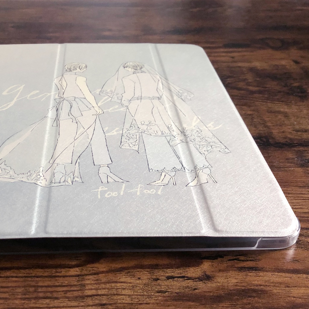 iPadケース“ジェンダーレスなふたり”