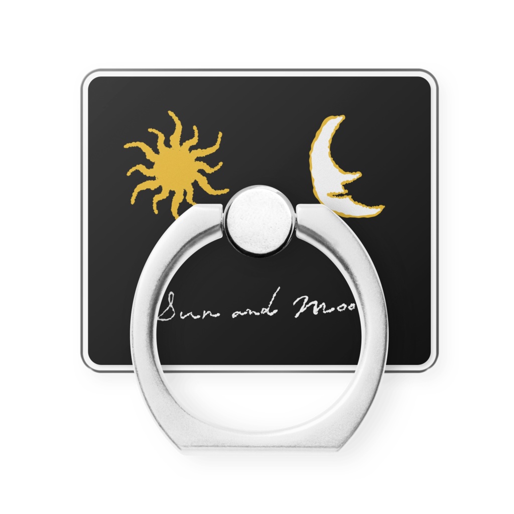 スマホリング“太陽と月”2種
