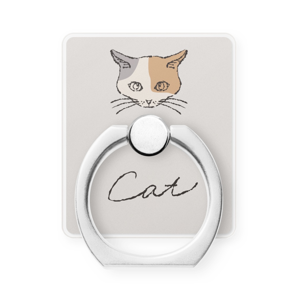 スマホリング“一匹の猫”6種