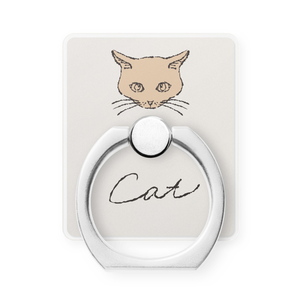 スマホリング“一匹の猫”6種