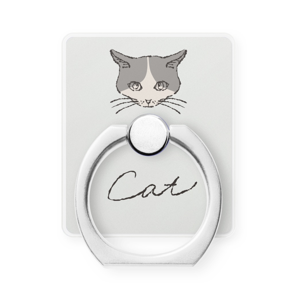 スマホリング“一匹の猫”6種