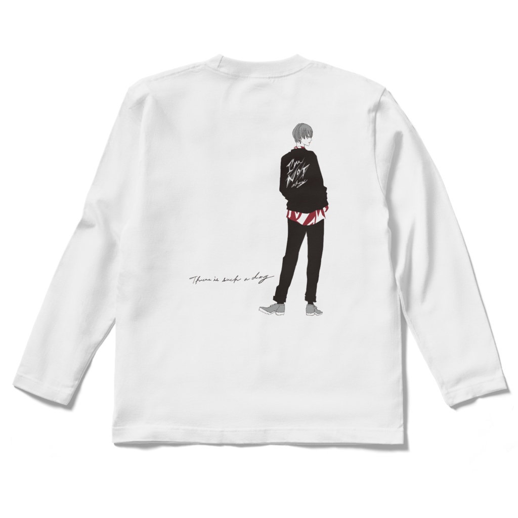 “大丈夫じゃないそんな日もある”ロングTシャツ