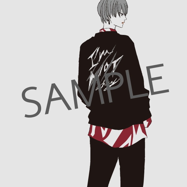 “大丈夫じゃないそんな日もある”ロングTシャツ