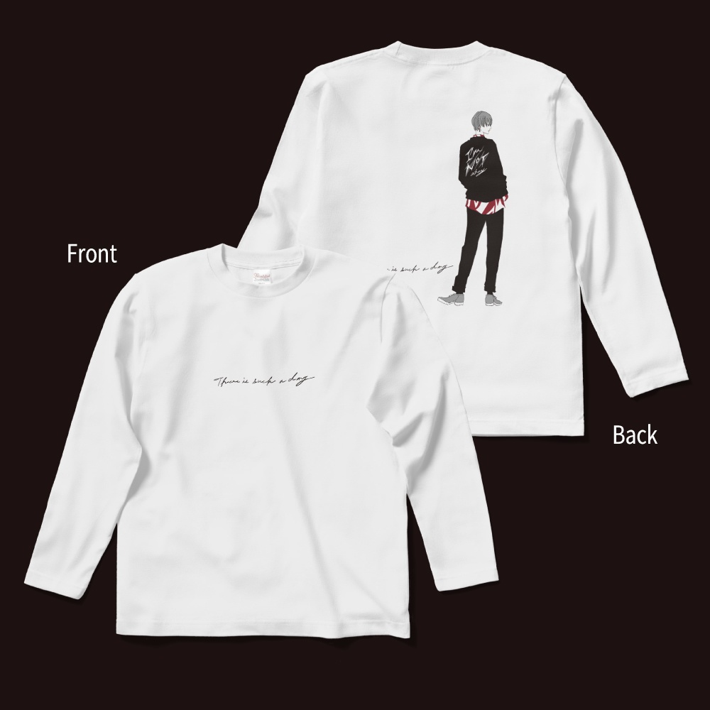 “大丈夫じゃないそんな日もある”ロングTシャツ