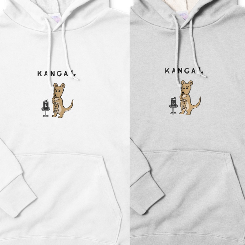 “かんがえるー”パーカー【カラーVer.】