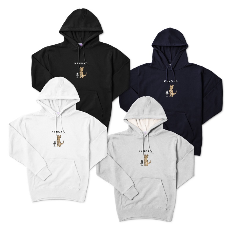 “かんがえるー”パーカー【カラーVer.】