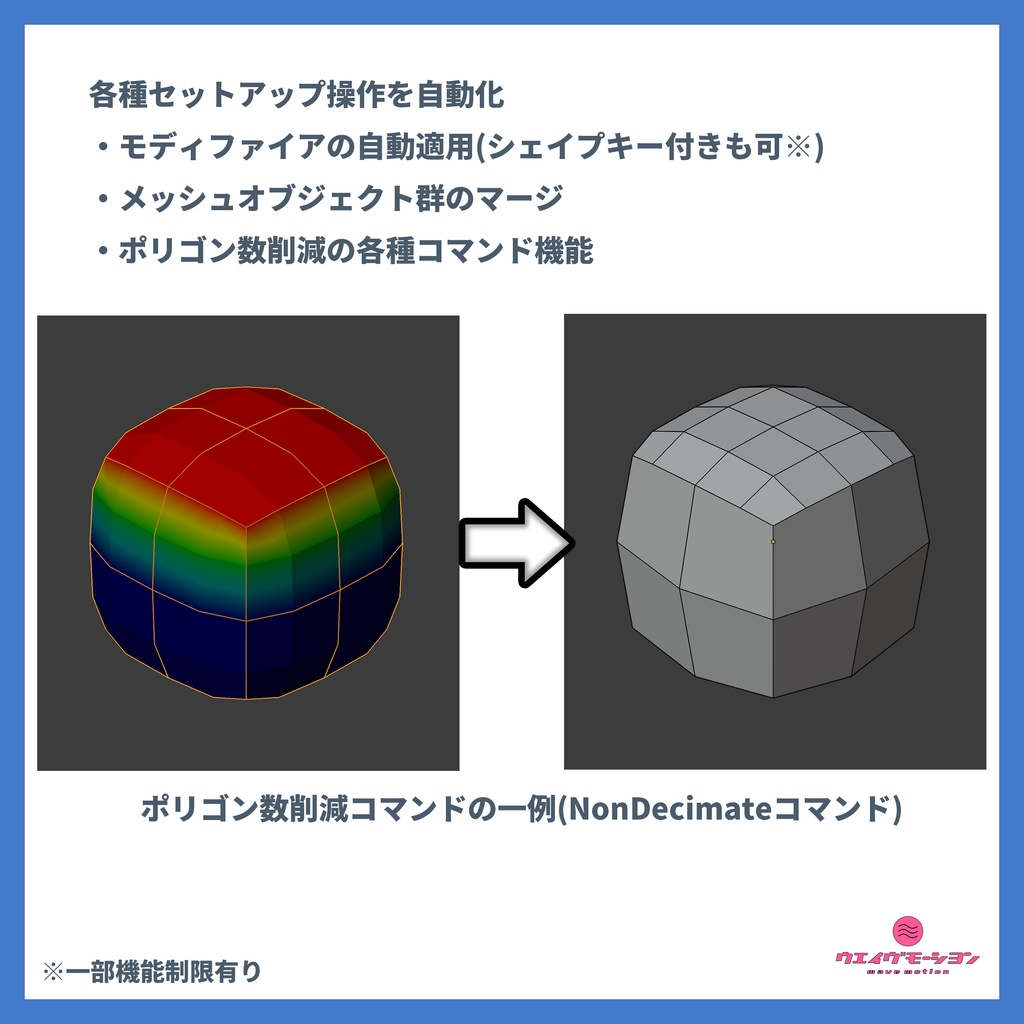 セットアップ自動化Blenderアドオン "WM Setup Tools"