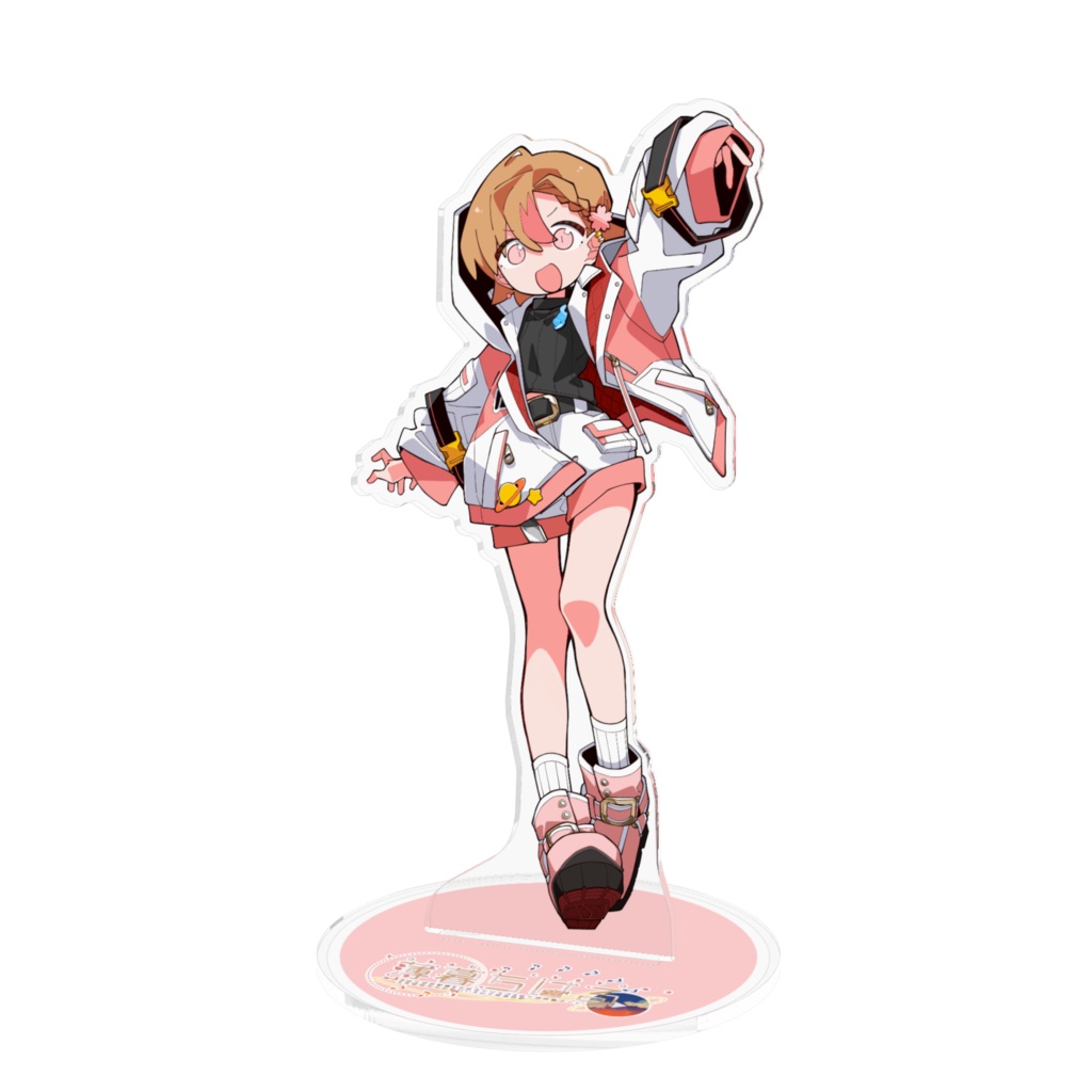 【ch登録600人記念】薄暮ちはるキービジュアルアクリルスタンド