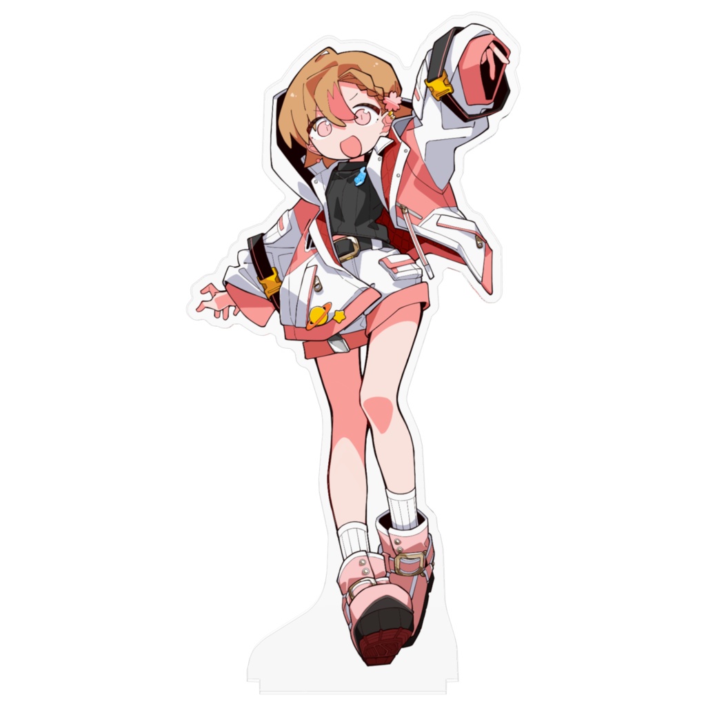 【ch登録600人記念】薄暮ちはるキービジュアルアクリルスタンド