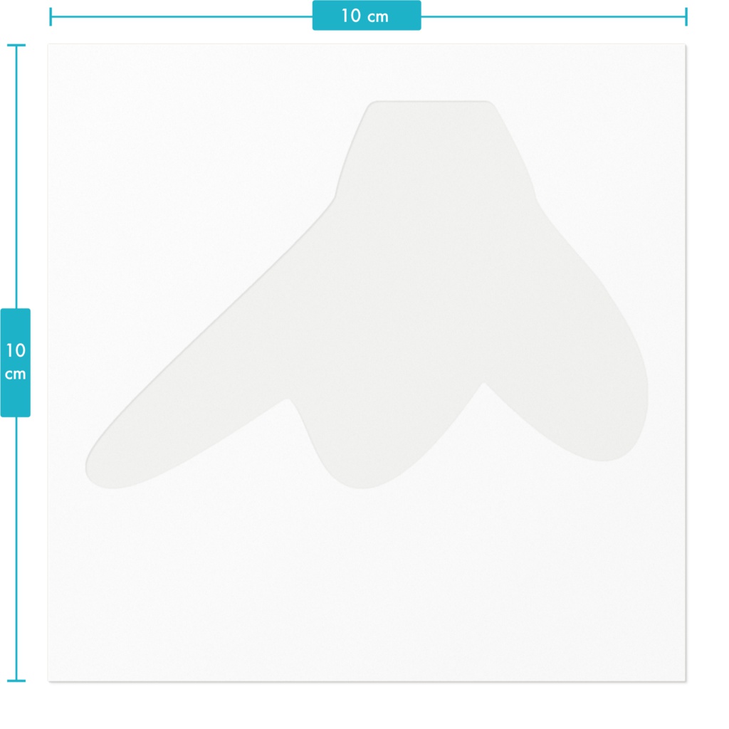 幸せのヘタ帽子ステッカー