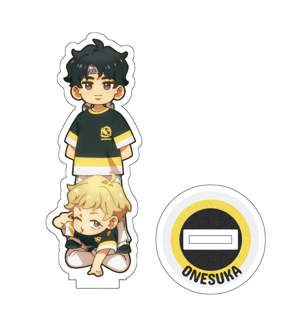 おねすかアクスタ+ステッカー