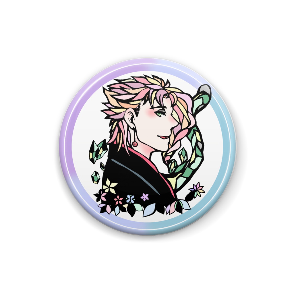 花京院 缶バッチ