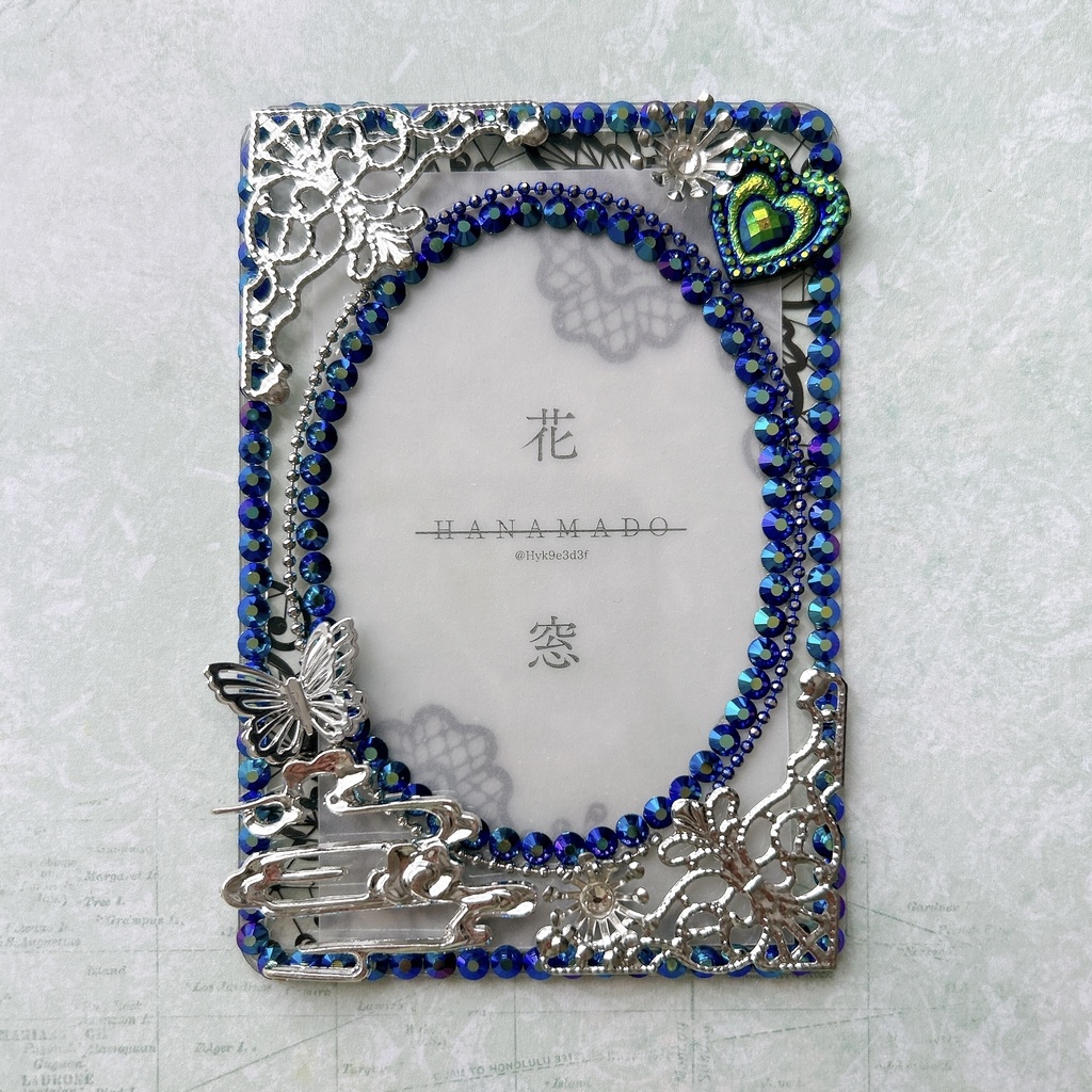 navy×silver(cloud) / B8