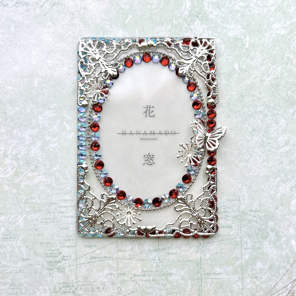 ice blue×red / B8