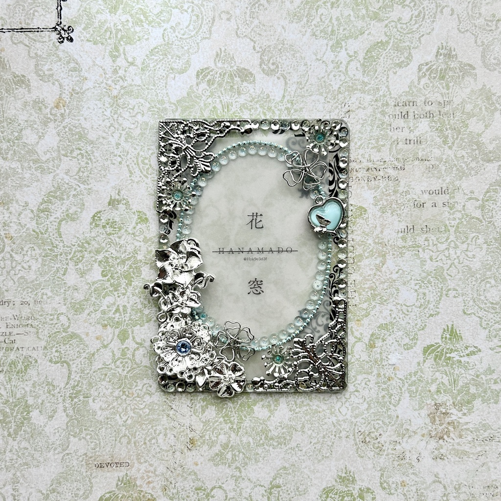 ice blue×silver(Heart) / B8