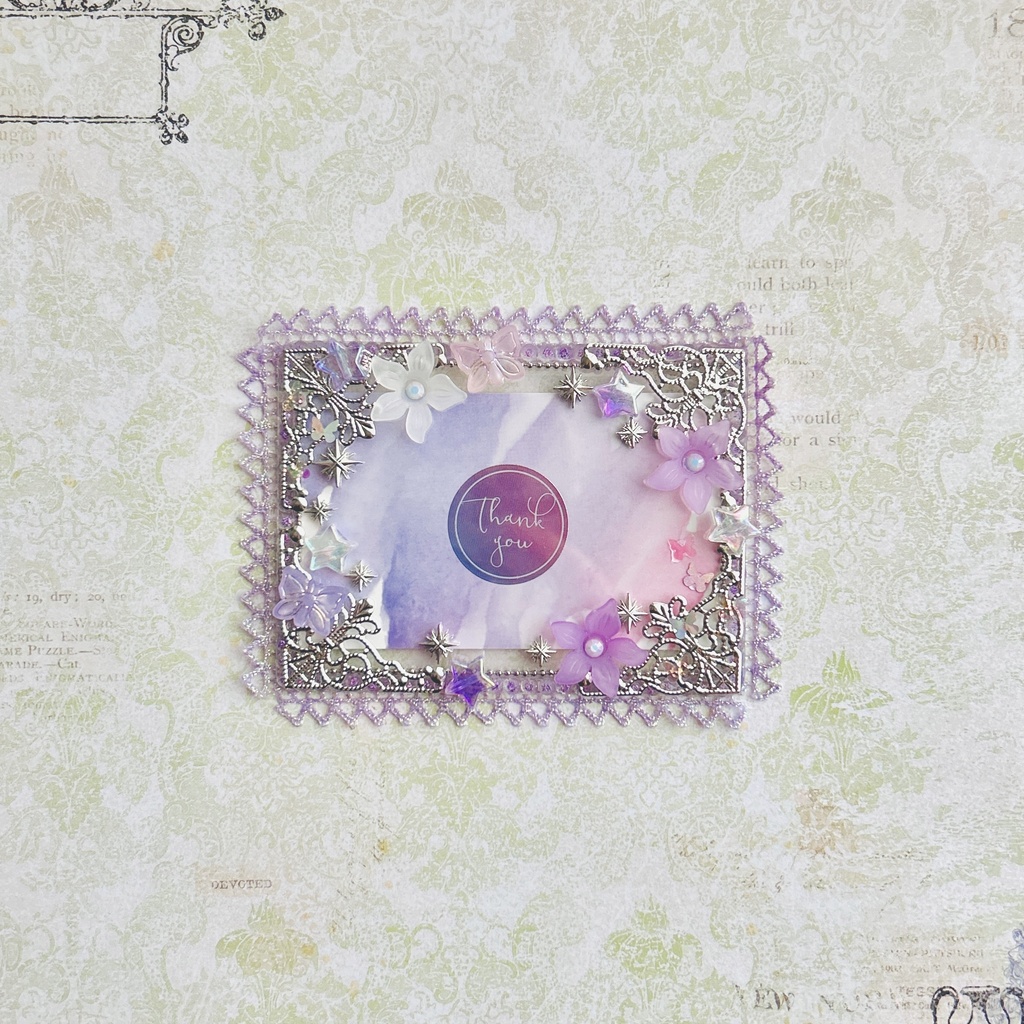purple×silver / B8