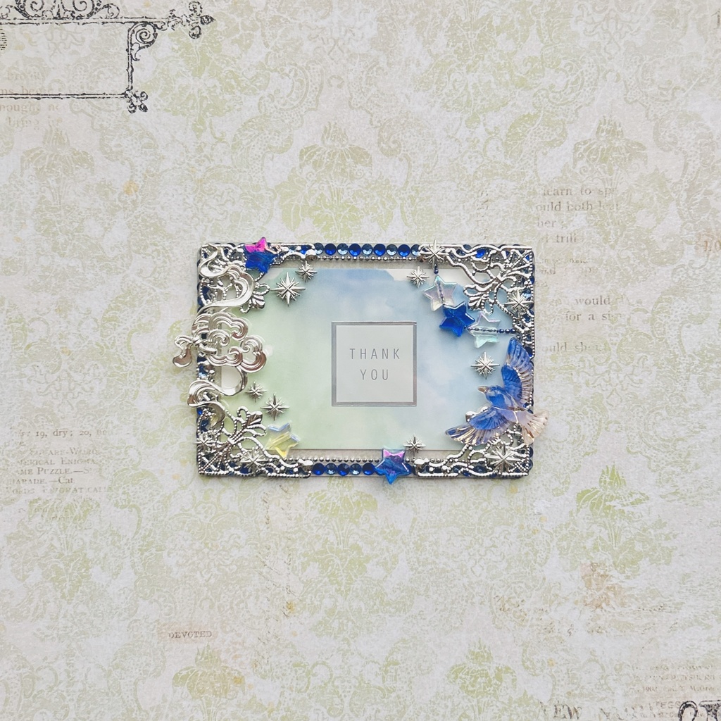 blue×silver / B8
