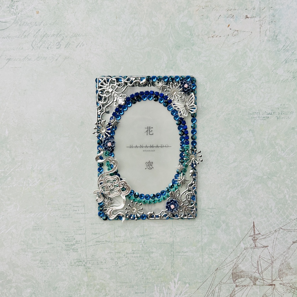 blue×green×silver / B8