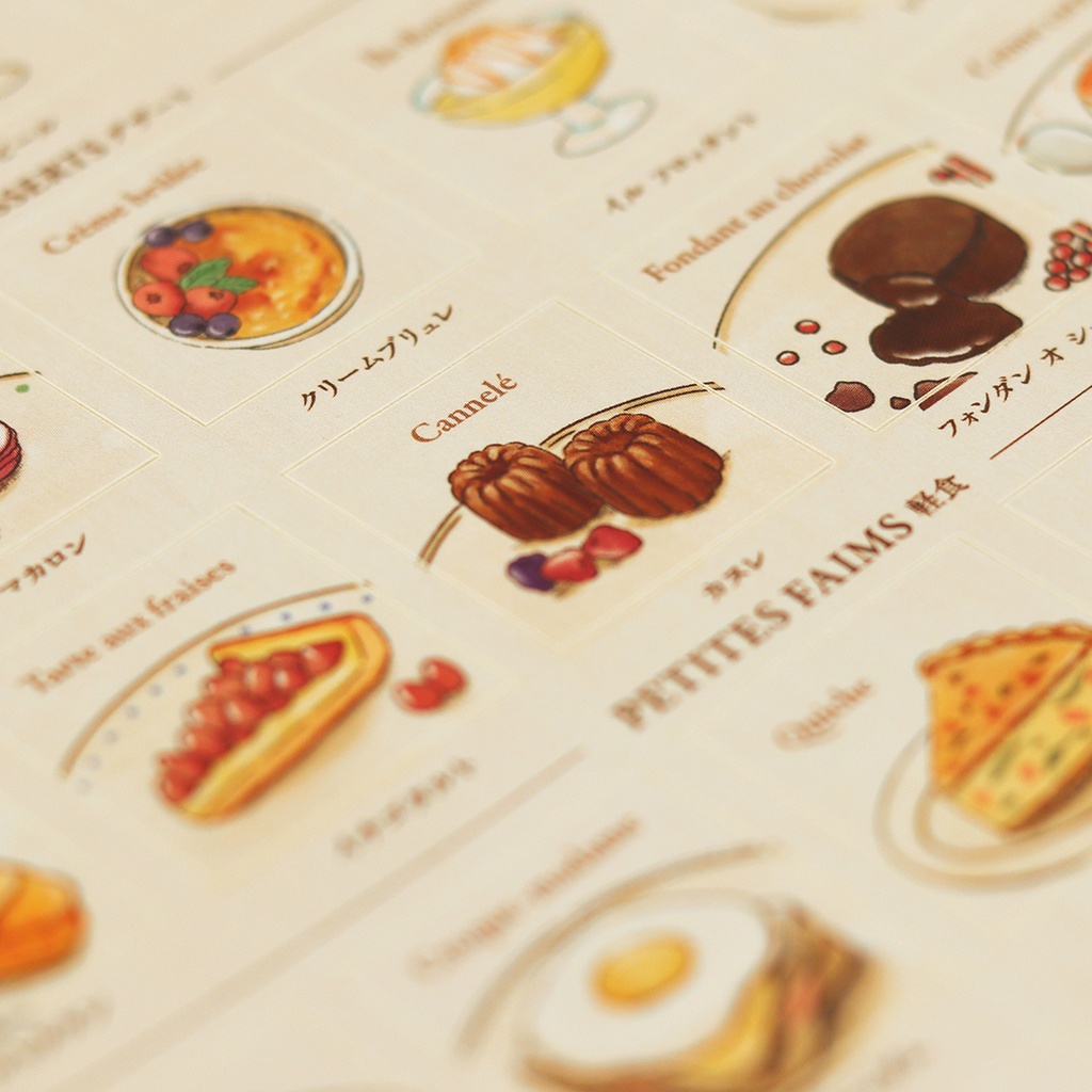 物語を手帳に綴るダイアリーRPG『パリのカフェ日記』