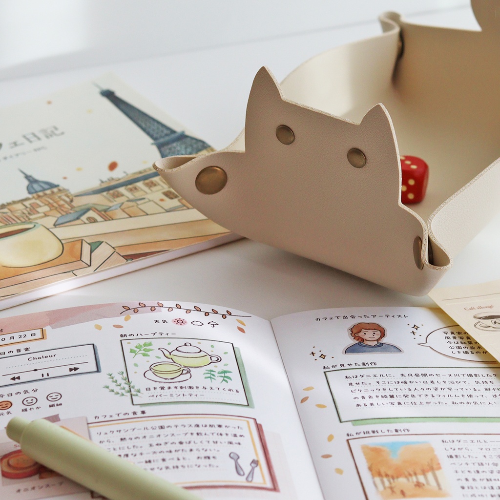 Cat Dice Tray|ねこのダイストレイ【別注色】