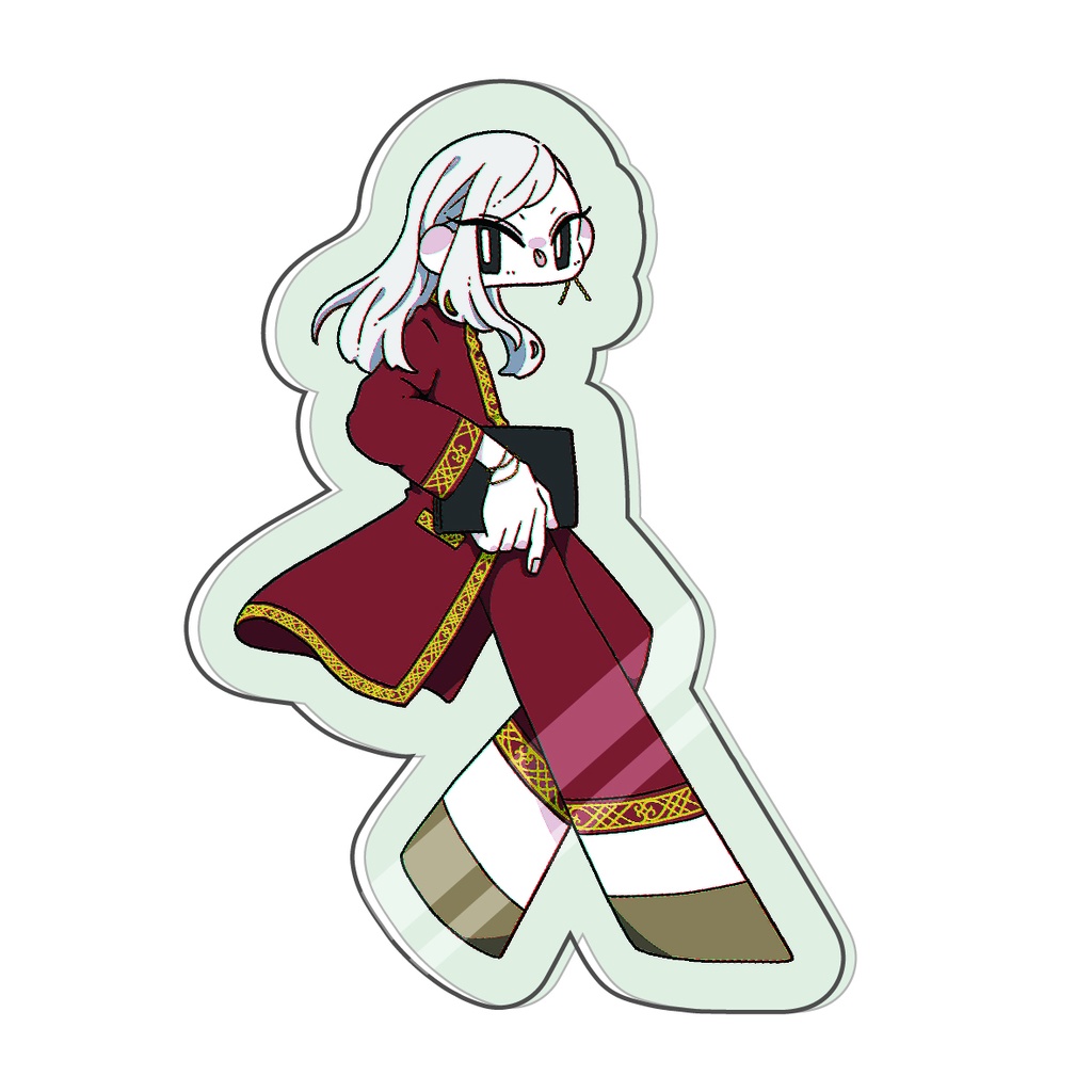 お茶濁しアクリルスタンド