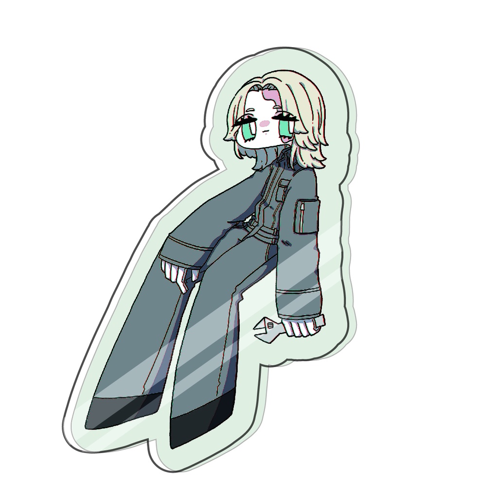 お茶濁しアクリルスタンド