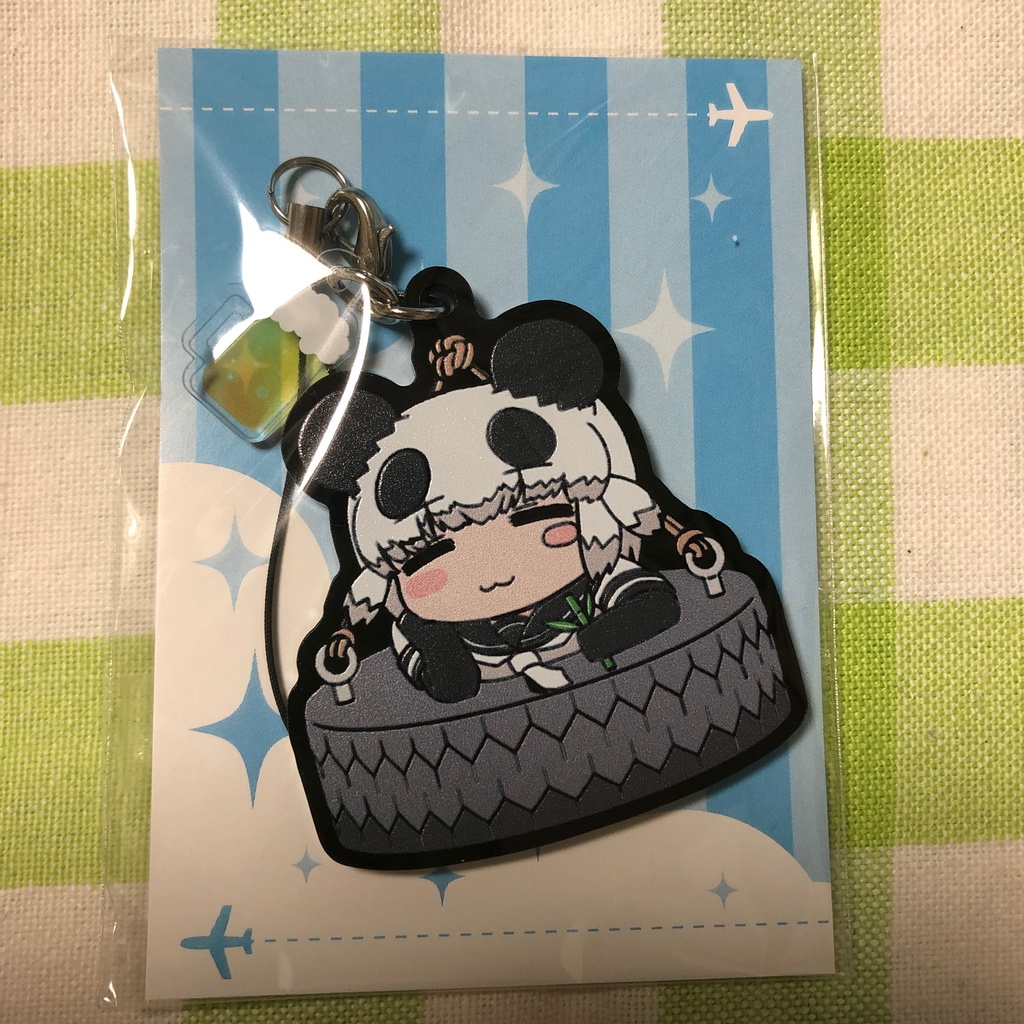 アクリルキーホルダー(笹コンビ)