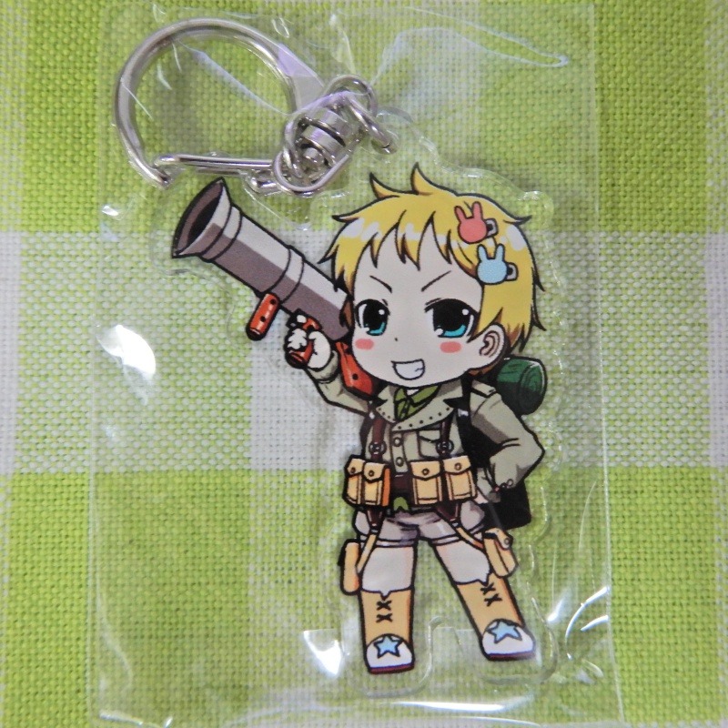 アクリルキーホルダー(軍人ドール)
