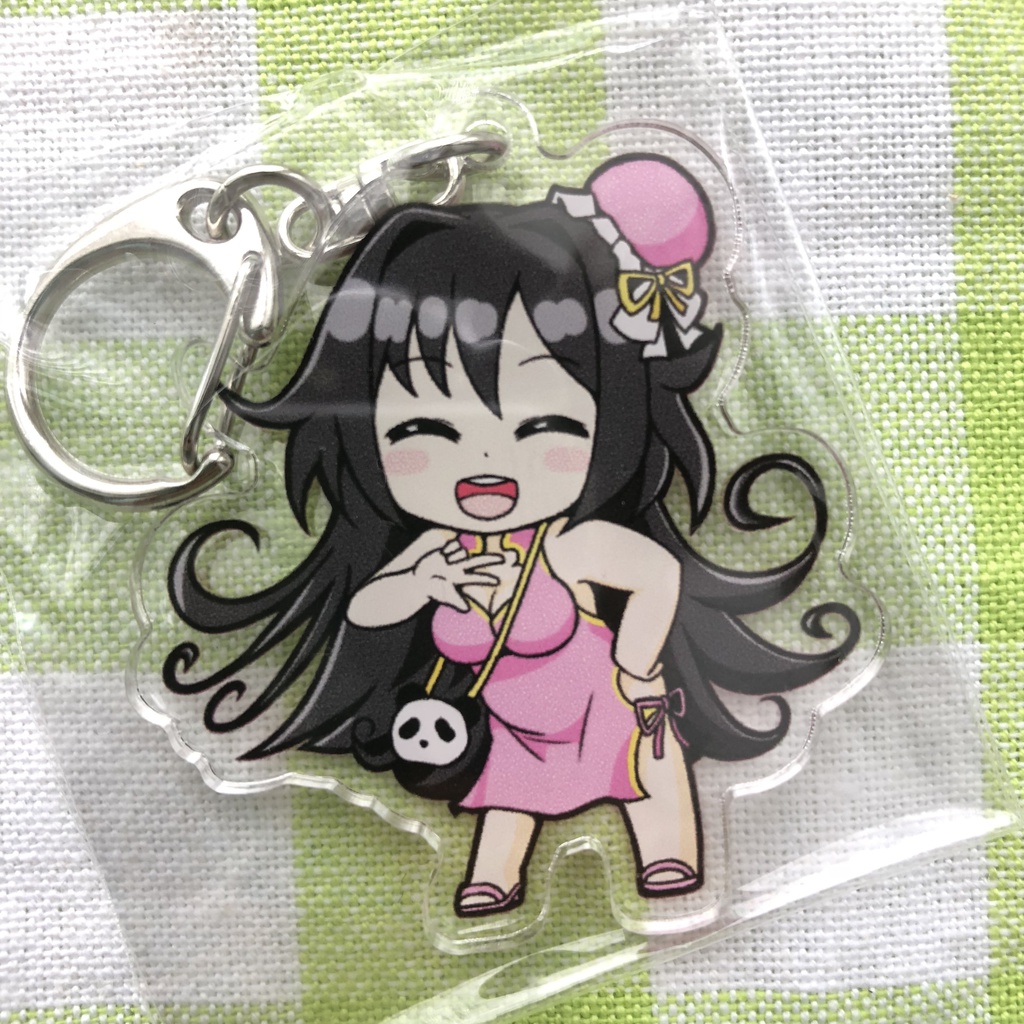 アクリルキーホルダー(キョンシードール)