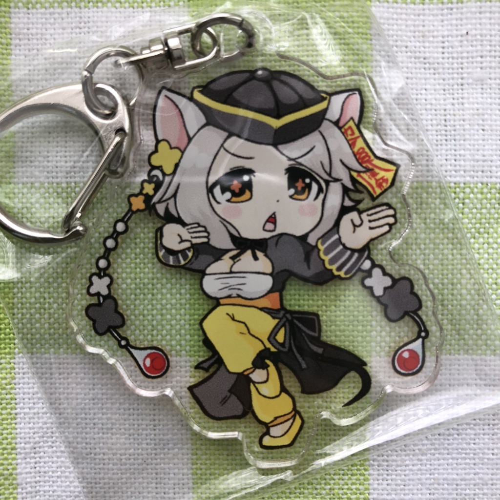 アクリルキーホルダー(キョンシードール)