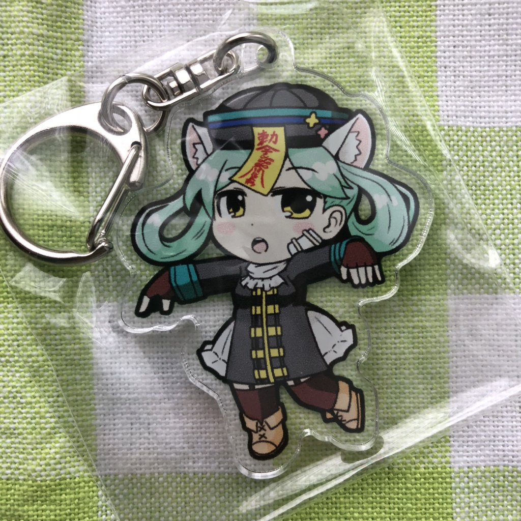 アクリルキーホルダー(キョンシードール)