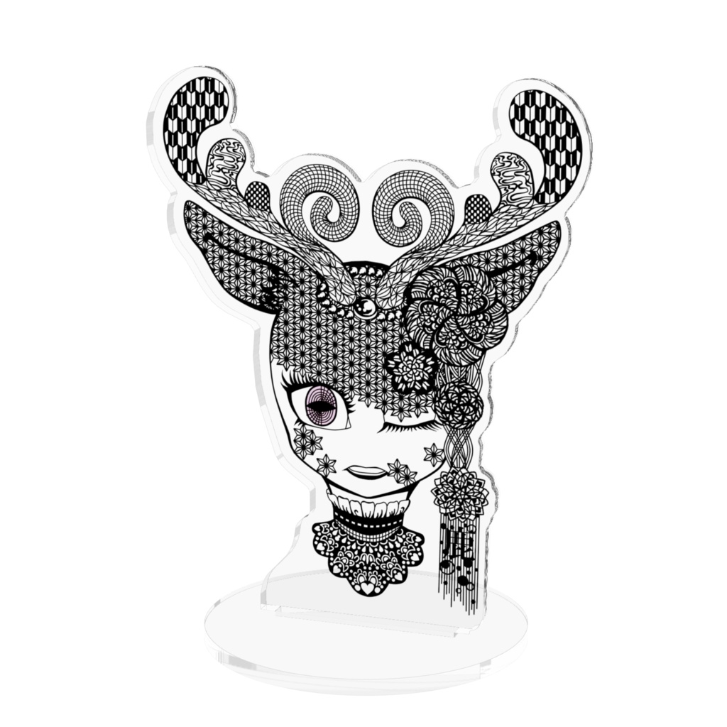 鹿アクリルスタンド