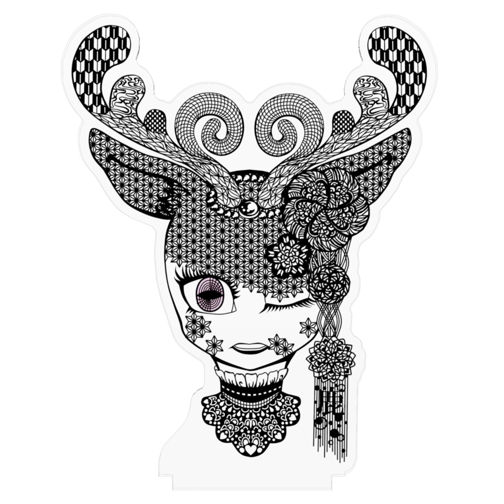 鹿アクリルスタンド