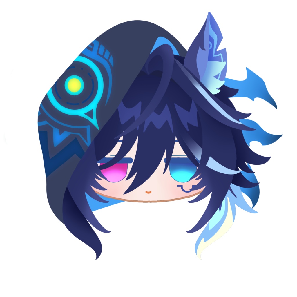 アクリル 原神キャラクターフェイスピンバッジ ナタ