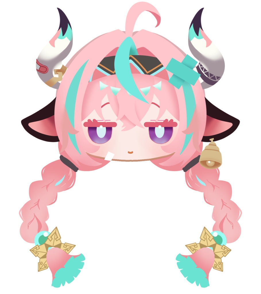 アクリル 原神キャラクターフェイスピンバッジ ナタ